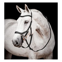 Produktbild von Horseware Micklem Competition Trense mit Gummizügel Schwarz X-Warmblut