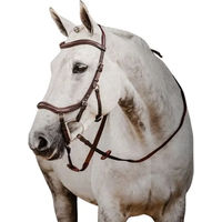 Produktbild von Horseware Micklem II Deluxe Competition Trense mit Gummizügeln für Ponys in Braun