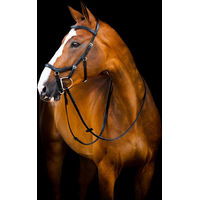 Produktbild von Horseware Micklem II Deluxe Competition Trense mit Zügel aus Leder für Pferde