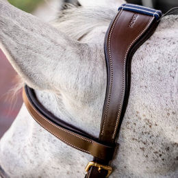 Horseware Micklem Multi Bridle Leder Trense für Warmblut in Schwarz oder Braun – Bild 1 von 9