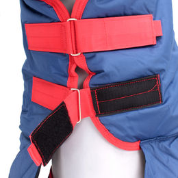Horseware Mio All-In-One Turnout Pferdedecke aus Polyester Blau Rot 350g - 350 g – Bild 1 von 2