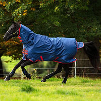 Produktbild von Horseware Mio Alle In Einem Weicher Teppich 115cm Blau/Rot - 350 g