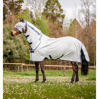 Produktbild von Horseware Mio Fly Fliegendecke für Ponys 110 cm Lunar Rock/Navy