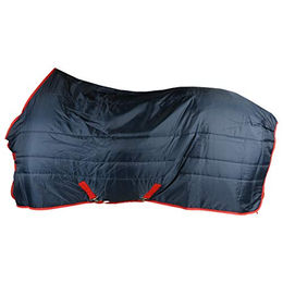 Horseware Mio Isolator Stallpferdedecke 125cm Navy/Red – Bild 1 von 3