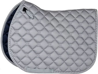 Horseware Newmarket Close Contact Satteldecke für Pferde aus Baumwolle Grau – Bild 1 von 9