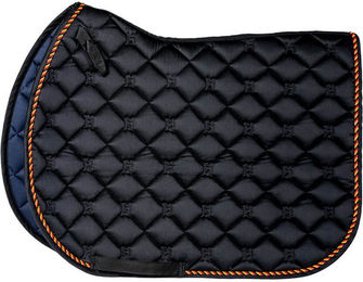 Horseware Newmarket Close Contact Satteldecke für Pferde aus Polycotton in Schwarz-Gold – Bild 1 von 8