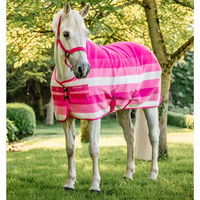 Produktbild von Horseware Newmarket Fleece Cooler Decke für Pferde Rosa 5’6"