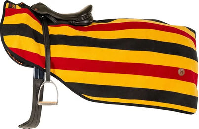 Horseware Newmarket Fleece Nierendecke für Pferde in Gelb Gold Bunt Größe S - 1 Stk. – Bild 1 von 2