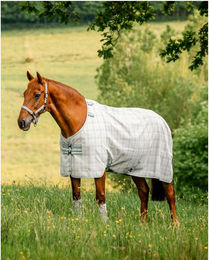 Horseware Newmarket Fliegendecke für Pferde aus Polyester in Grau – Bild 1 von 4