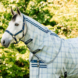 Produktbild von Horseware Newmarket Fliegendecke für Pferde aus Polyester in Grau XS