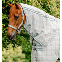 Produktbild von Horseware Newmarket Fliegenhaube für Pferde Grau XL