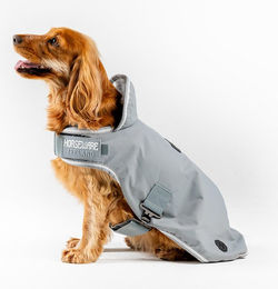 Horseware Newmarket Hundemantel Fleece wasserdicht Grau XS – Bild 1 von 11