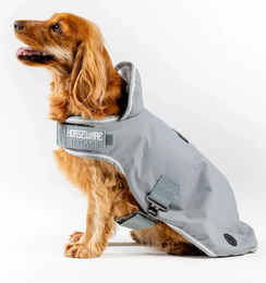 Horseware Newmarket Hundemantel Fleece wasserdicht Winter Grau XL – Bild 1 von 11
