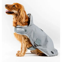Produktbild von Horseware Newmarket Hundemantel Fleece wasserdicht Winter Grau XL
