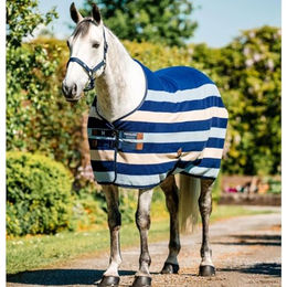Horseware Newmarket Pony Fleece-Kühlerdecke in Blau – Bild 1 von 2