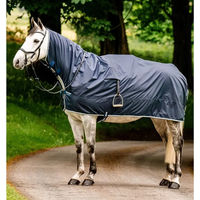 Produktbild von Horseware Newmarket Regendecke für Pferde aus Polyester in Blau Größe XL