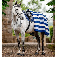 Produktbild von Horseware Newmarket Trocknende Fleecedecke für Pferde Blau