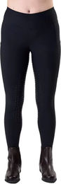 Horseware Optifit Reitleggings Damen Winter Reithose Full Grip Schwarz Blau Größe M – Bild 1 von 1