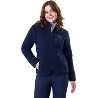 Produktbild von Horseware Pace Fleecejacke für Damen in Blau Größe S wasserdicht