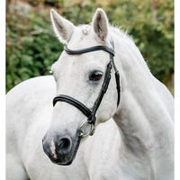 Produktbild von Horseware Pony Cavesson Trense aus Leder in Schwarz