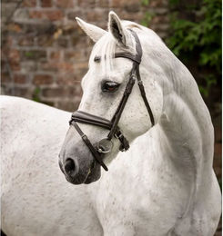 Horseware Pony Flash Trense aus Leder in Braun – Bild 1 von 2