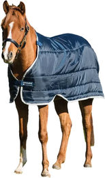 Horseware Pony Unterdecke aus Polyester 300g Blau Silber – Bild 1 von 2