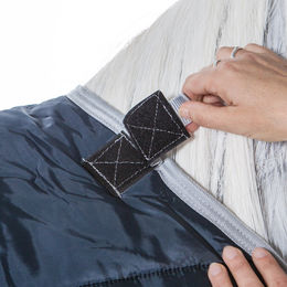 Horseware Pony Unterdecke Liner aus Polyester in Navy mit Silber – Bild 1 von 7