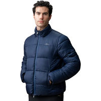 Produktbild von Horseware Quilo Alessandro Albanese Reitjacke mit Kapuze für Herren Blau Wasserabweisend Winter XS