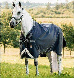 Horseware Rambo 1680D Turnout Outdoor-Decke für Pferde mit 250g Füllung Blau 160 cm – Bild 1 von 9