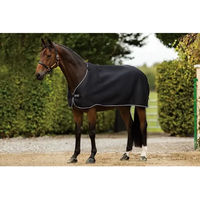 Produktbild von Horseware Rambo Airmax Gefütterte Unterdecke für Pferde Schwarz Weiß