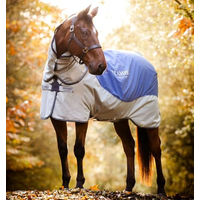 Produktbild von Horseware Rambo Autumn Series Pferdedecke Grau/Blau Größe 75