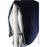 Produktbild von Horseware Rambo Cosy Fleece Pferdedecke Navy Blau mit Beige 66