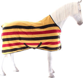 Horseware Rambo Deluxe Fleece Decke für Pferde in Witney Gold – Bild 1 von 7