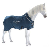 Produktbild von Horseware Rambo Dry Rug Supreme Pferdedecke aus Polyester in Blau und Silber Größe S