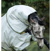 Produktbild von Horseware Rambo Duo Weidekapuze für Pferde Größe S Grau