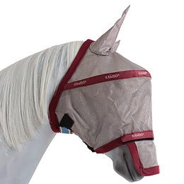 Horseware Rambo Fly Mask Plus Fliegenmaske für Ponys in Beige – Bild 1 von 4