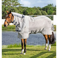Produktbild von Horseware Rambo Integrated Fliegendecke für Pferde in Grau - 1 Stk.