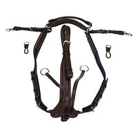 Produktbild von Horseware Rambo Micklem Ergonomische 3-Punkt-Brustplatte für Pferde in Braun