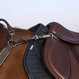 Horseware Rambo Micklem Vorderzeug für Pferde Cob/VB in Braun – Bild 1 von 3