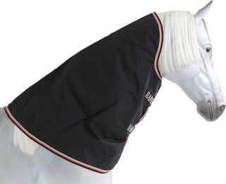 Horseware Rambo Optimo Hood Lite Pferdedecke Schwarz Orange Größe S – Bild 1 von 2