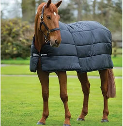 Horseware Rambo Optimo Liner Pferdestalldecke aus Polyester in Schwarz 160cm – Bild 1 von 7