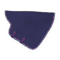 Produktbild von Horseware Rambo Optimo Stable Hood Pferdedecke Navy/Burgundy Größe L - 200 g