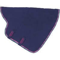 Produktbild von Horseware Rambo Optimo Stable Hood Pferdedecke Navy/Burgundy Größe XS - 200 g