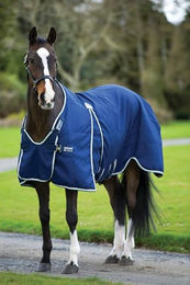 Produktbild von Horseware Rambo Optimo Stable Sheet Summer 0g Pferdedecke Navy Blau