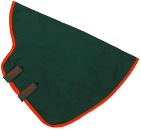 Horseware Rambo Original Hood Lite Halsdecke für Pferde aus Nylon in Grün/Rot Größe M – Bild 1 von 3