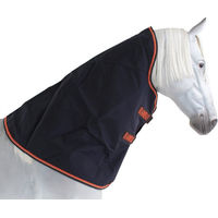 Produktbild von Horseware Rambo Original Hood Lite Pferdedecke Blau Orange Größe S