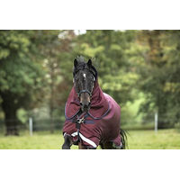 Produktbild von Horseware Rambo Original Hood Lite Pferdedecke Burgundy XL