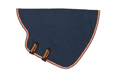 Horseware Rambo Original Hood Lite Pferdedecke Navy/Orange Größe XL – Bild 1 von 2