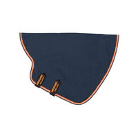 Produktbild von Horseware Rambo Original Hood Lite Pferdedecke Navy/Orange Größe XL