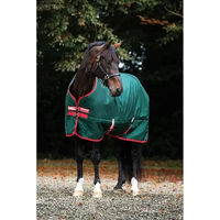 Produktbild von Horseware Rambo Original Turnout Lite 0g Weidedecke für Pferde aus Nylon in Grün/Rot
